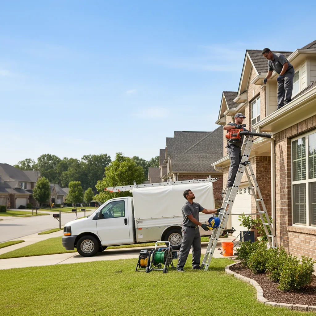 Home Gutter Service in Del City, OK near me